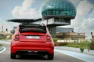 Fiat 500 Red 2023