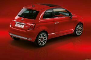 Fiat 500 Red 2023