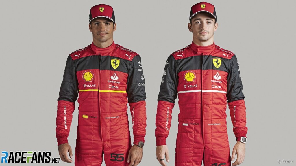 Charles Leclerc et Carlos Sainz Jnr 2022