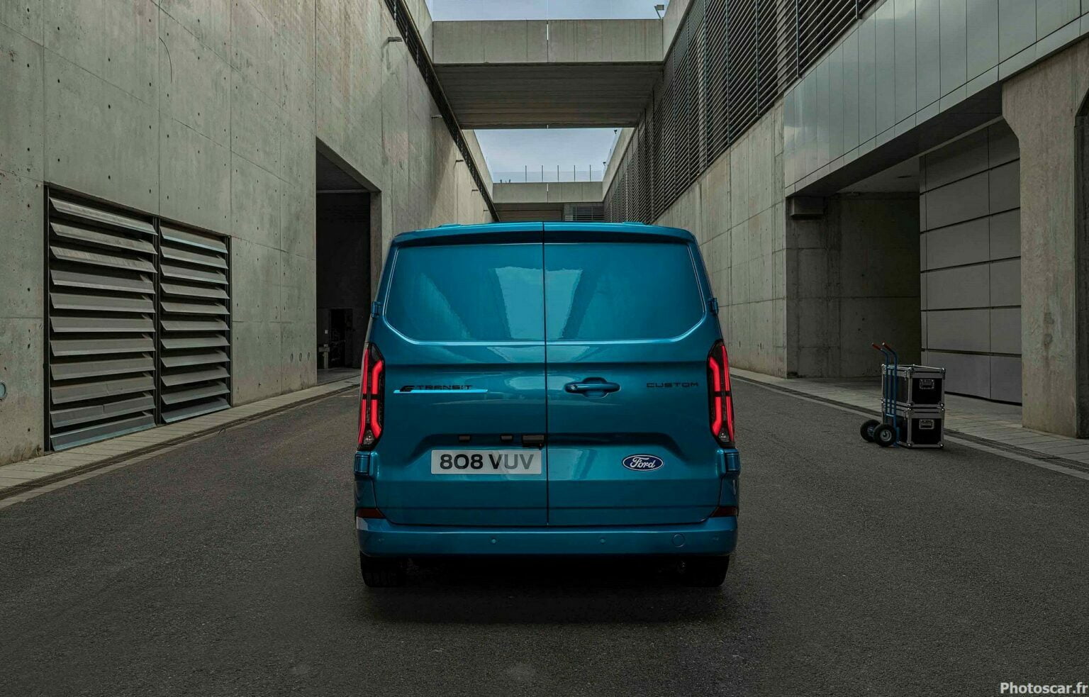 Ford E Transit Custom 2022 Visage futuriste, 380 km d'autonomie