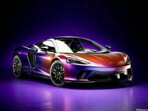 2022 McLaren GT Neon Spectrum par MSO