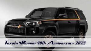 Toyota 4Runner 40th Anniversary 2023