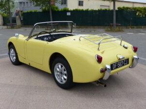 Austin Healey Sprite Frogeye Jaune 1960