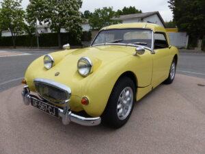 Austin Healey Sprite Frogeye Jaune 1960