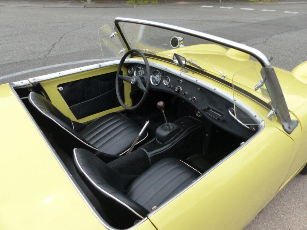 Austin Healey Sprite Frogeye Jaune 1960
