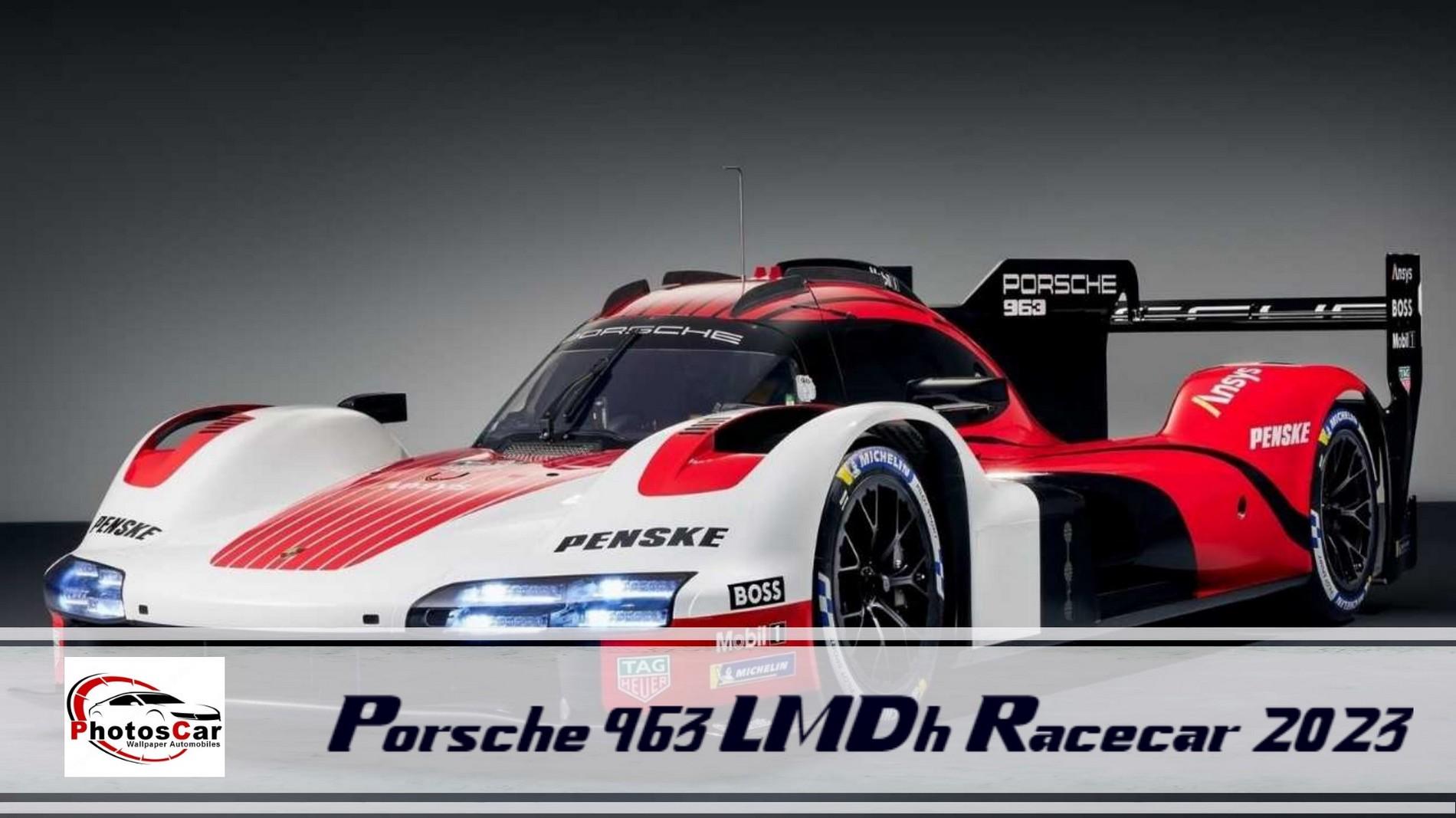 Porsche 963 LMDh Racecar 2023