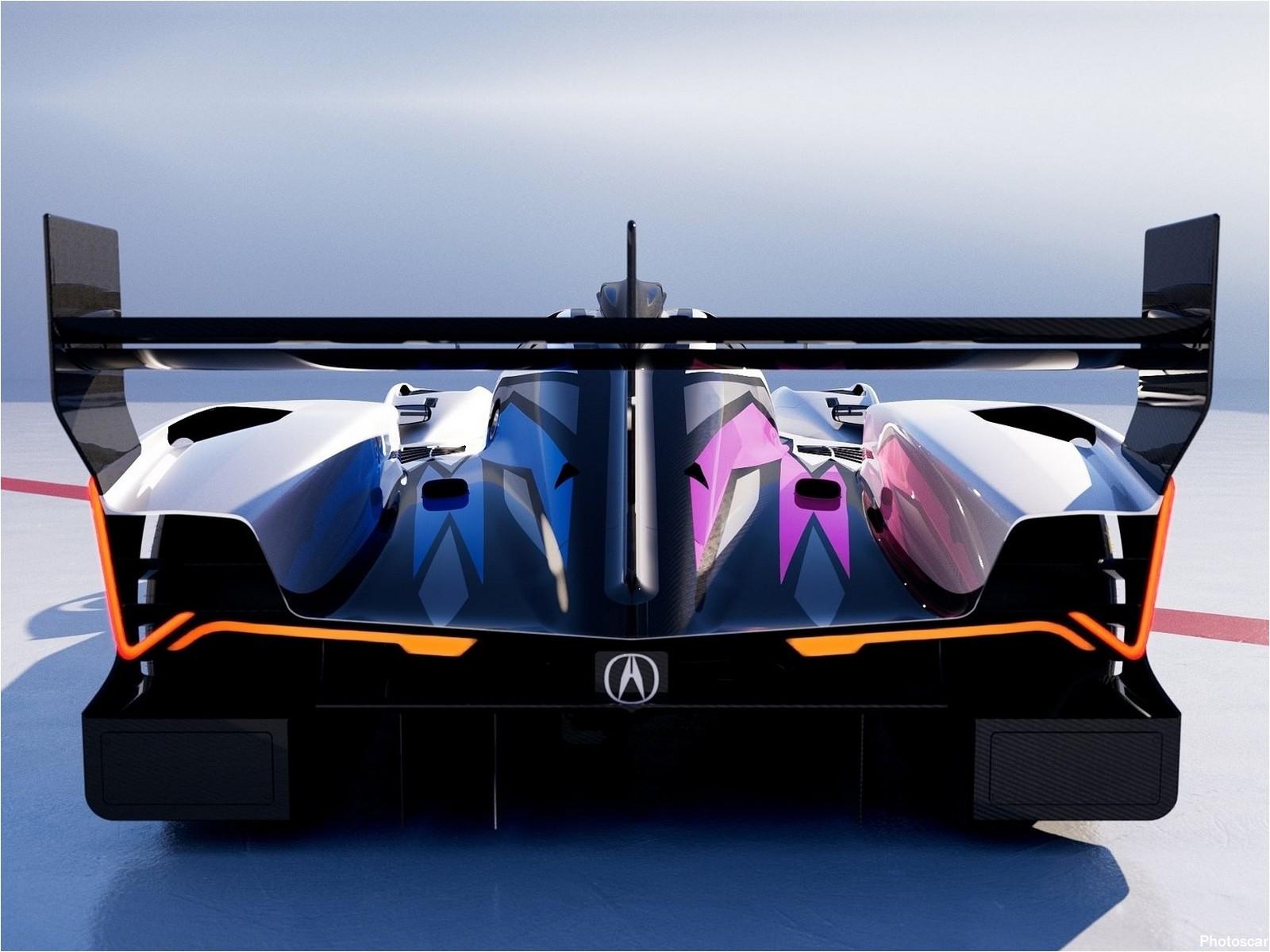 Acura ARX 06 Racecar 2023 Groupe Motopropulseur Hybride V6