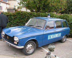 Peugeot 204  Gendarmerie