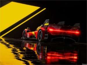 Ferrari 499P Racecar 2023