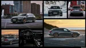Audi RS6 Avant performance 2023