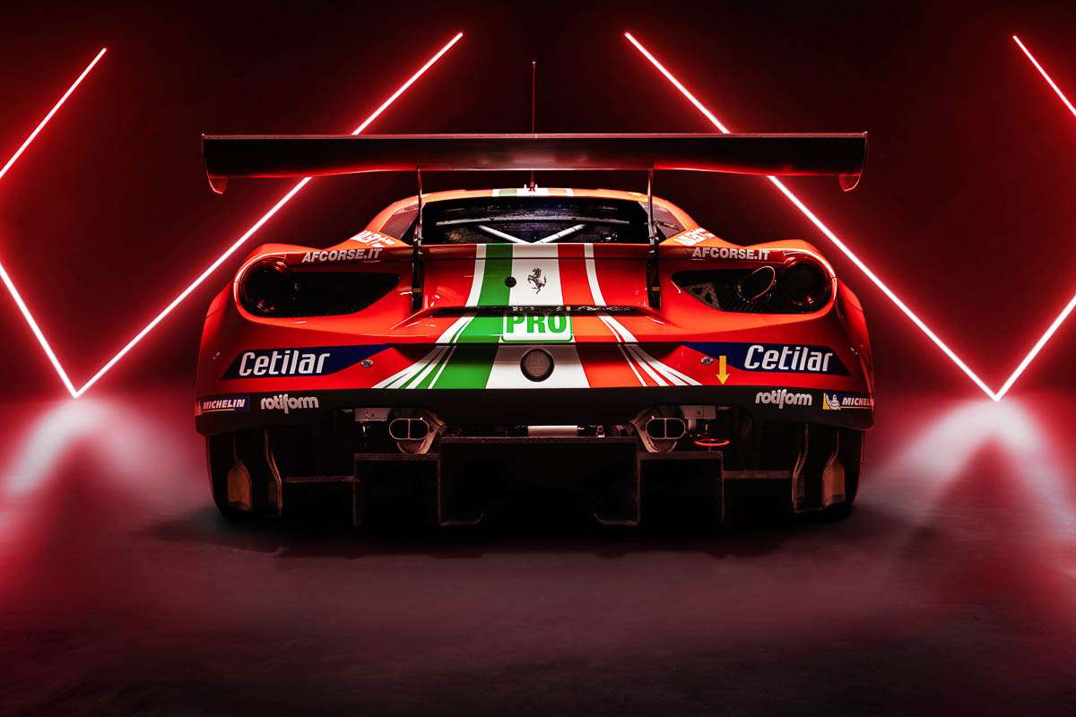 WEC Ferrari 488 GTE 2022 AF-Corse