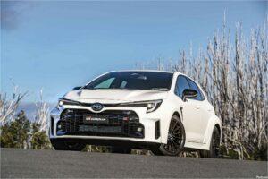 2023 Toyota GR Corolla GTS Glacier White