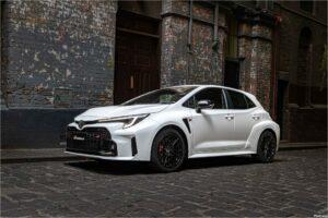 2023 Toyota GR Corolla GTS Glacier White