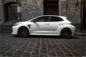 2023 Toyota GR Corolla GTS Glacier White
