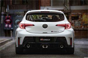 2023 Toyota GR Corolla GTS Glacier White