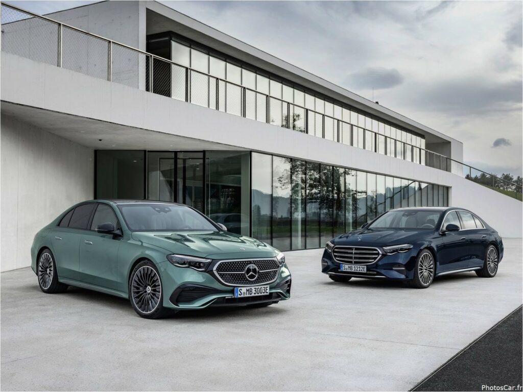 Mercedes Benz Classe E 2024 Intelligence artificielle avancée Photoscar
