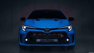 Toyota GR Corolla Circuit Edition Blue Flame 2023