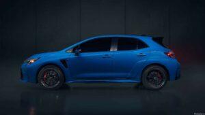Toyota GR Corolla Circuit Edition Blue Flame 2023