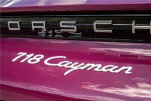 Porsche 718 Cayman Style Edition 2023