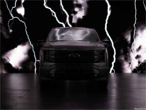 Ford F150 Lightning Platinum Black 2024