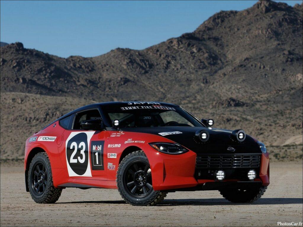 Nissan Z Safari Rally Tribute Concept 2023 - Adaptés a l'aventure ...