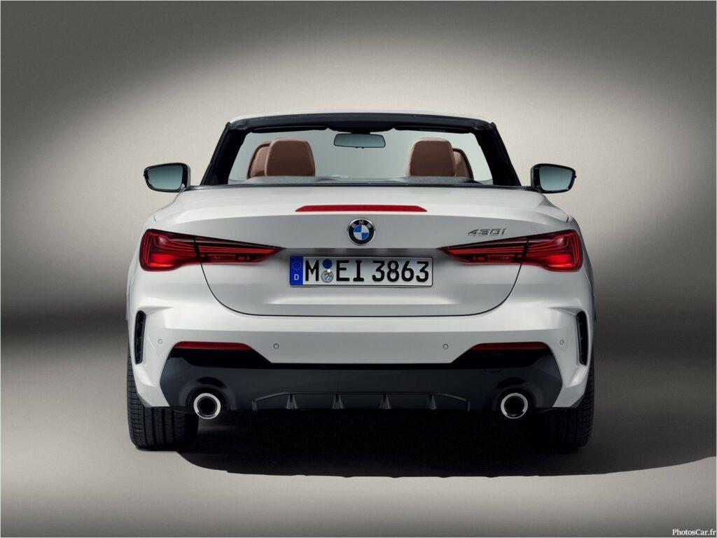 BMW Serie 4 Cabriolet 2025, design extérieur audacieux et élégant ...