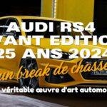 Audi RS4 Avant Edition 25 ans 2024