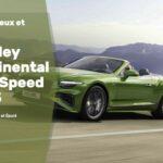 Bentley Continental GTC Speed 2025