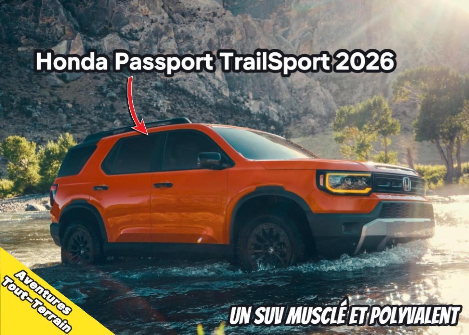 Honda Passport TrailSport 2026