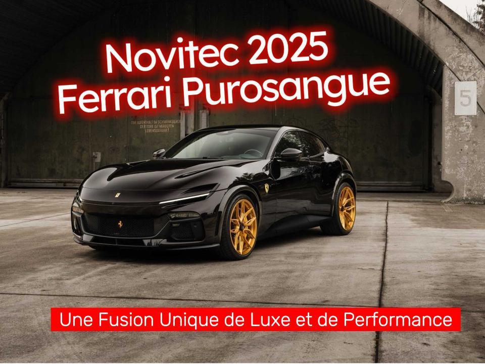 Novitec Ferrari Purosangue 2025