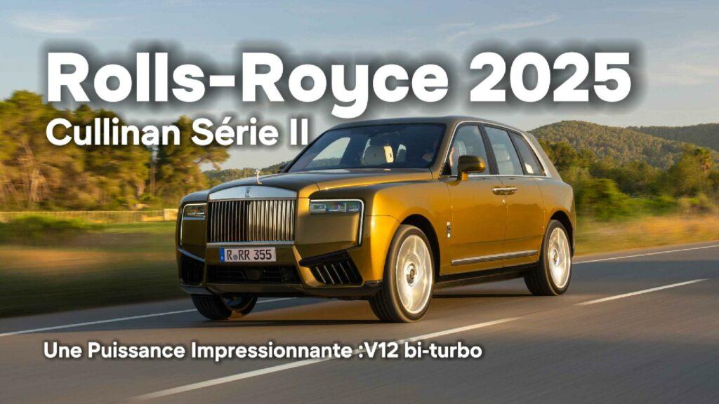 Rolls-Royce Cullinan Série II 2025