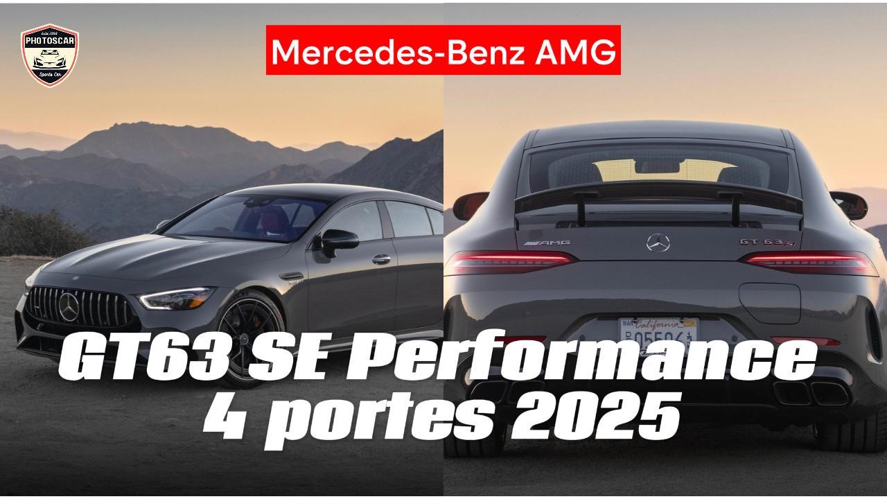 Mercedes-Benz AMG GT63 SE Performance 4 portes 2025