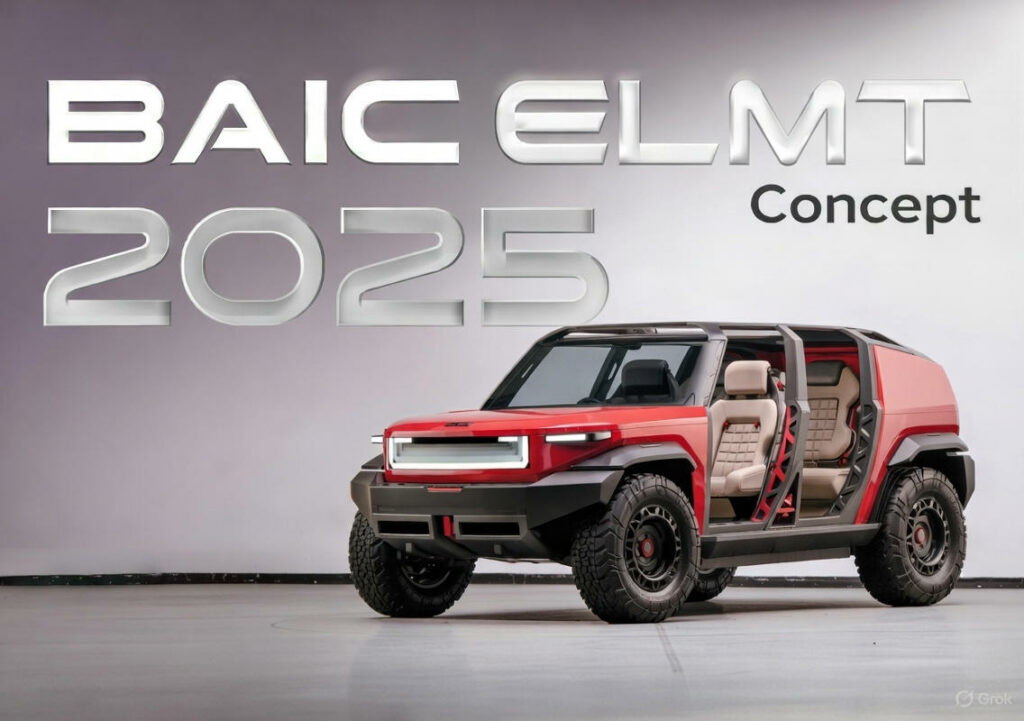 BAIC ELMT Max Concept 2025