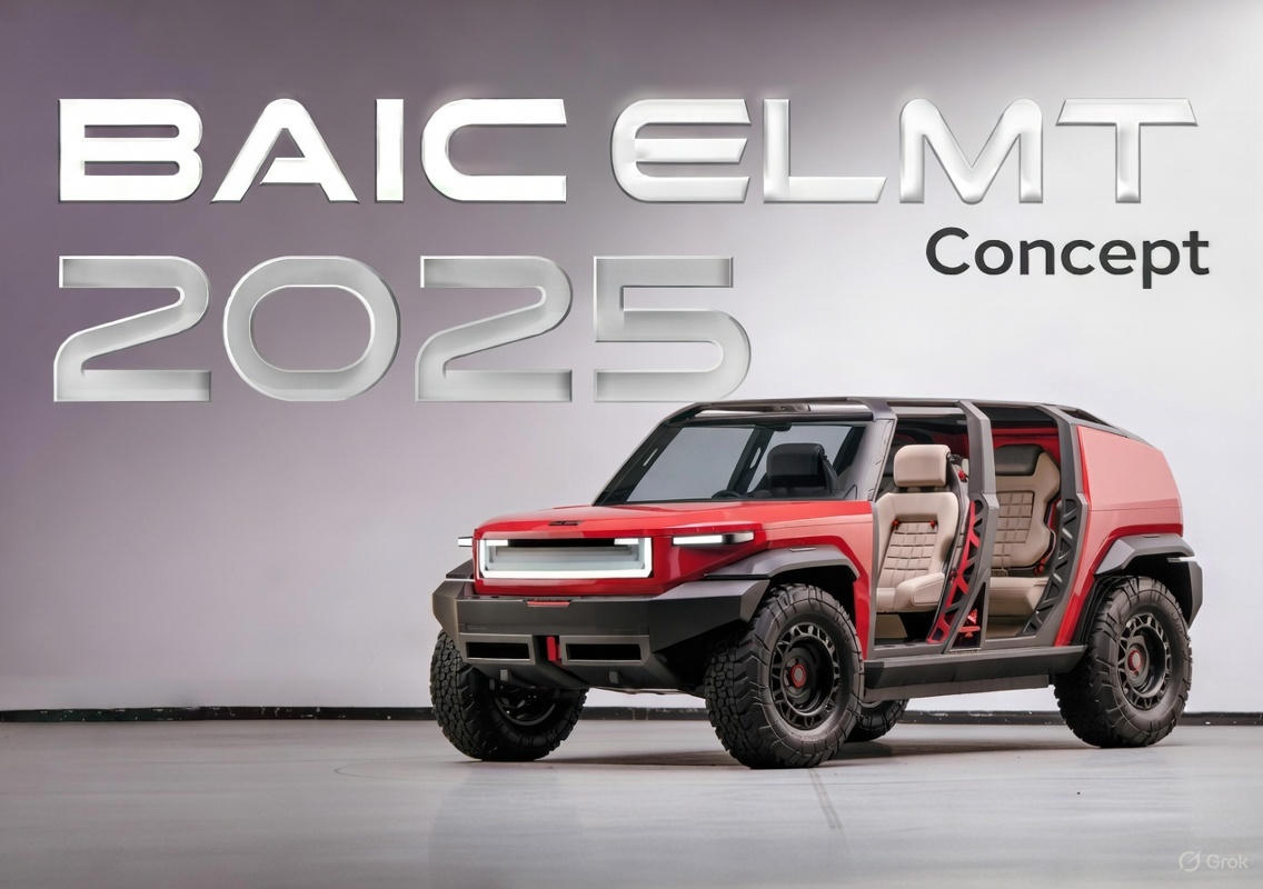 BAIC ELMT Max Concept 2025